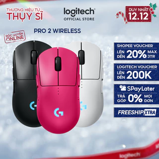 Chuột Gaming không dây Logitech G PRO 2 LIGHTSPEED, Switch LIGHTFORCE, Hero 2 32k DPI, USB-C