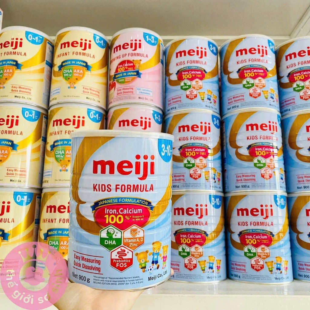 [DEAL LỚN] Sữa Công Thức Meiji Infant Formula 0-10Tuổi Bổ Sung DHA ARA FOS Nhập Khẩu Chính Hãng SSĐT