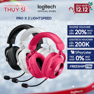 Tai nghe gaming không dây Logitech G Pro X 2 LIGHTSPEED Âm vòm DTS Bluetooth/USB