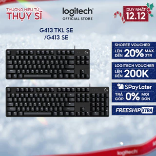 Bàn phím cơ gaming Logitech G413 TKL SE | G413 SE Full size Keycap PBT AntiGhosting