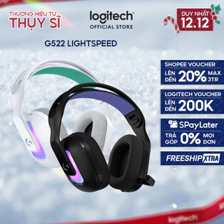 Tai nghe Gaming không dây Logitech G522 LIGHTSPEED - LIGHTSYNC RGB, Kết nối 3 chế độ