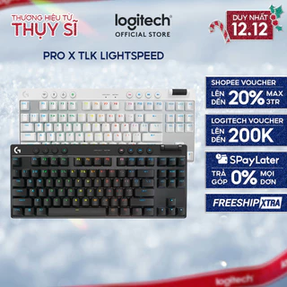 Bàn phím gaming không dây wireless Logitech G PRO X TKL Lightspeed RGB Switch GX Tactile