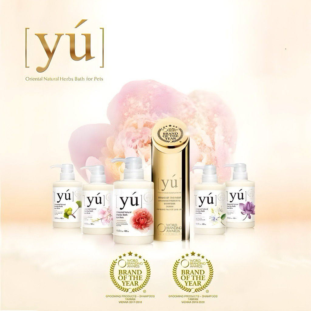 Dầu Tắm Yú 400ml Cho Chó Mèo – Thơm Lâu, Nhiều Mùi Hương – Hàng Chính Hãng Nguyên Seal