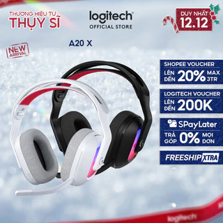 Tai nghe Gaming không dây Logitech G Astro A20 X LIGHTSPEED - Bluetooth, LIGHTSYNC RGB, Mic 48 kHz