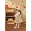 Váy Dạ, Váy Bé Gái Họa Tiết Nơ Có Túi Thời Trang Obebi Váy Tết Cho Bé Gái Từ 8-23kg V69