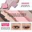 SHEDELLA 10 Ô Bảng Phấn Mắt Màu Pastel, Nhũ Lì, Lên Màu Chuẩn, Bám Chắc Lâu Trôi