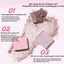 SHEDELLA 10 Ô Bảng Phấn Mắt Màu Pastel, Nhũ Lì, Lên Màu Chuẩn, Bám Chắc Lâu Trôi
