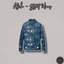 ⚡️[Hight Quality] Áo Khoác Denim Cổ Bẻ Dài Tay \/ Nam Nữ - Điểm Nhấn Chữ Cách Điệu Quanh Áo Cao Cấp Loại 1