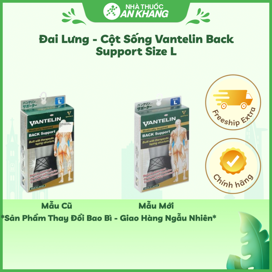 Đai lưng - cột sống Vantelin Back Support size L