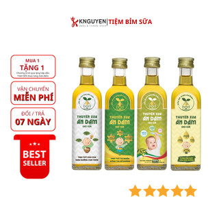 Dầu Ăn Dặm Cho Bé Thuyền Xưa Nguyên Liệu 100% Hạt Tự Nhiên