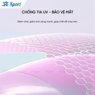 Kính bơi YOUYOU khung lớn chống mờ chống nước dây silicone mềm kính bơi nam nữ cao cấp - KB6112