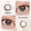 Kính áp tròng khoá ẩm 10H 3 Tháng Màu Nâu Sữa Ánh Xám CARASE, Lens cận LILAN BROWN