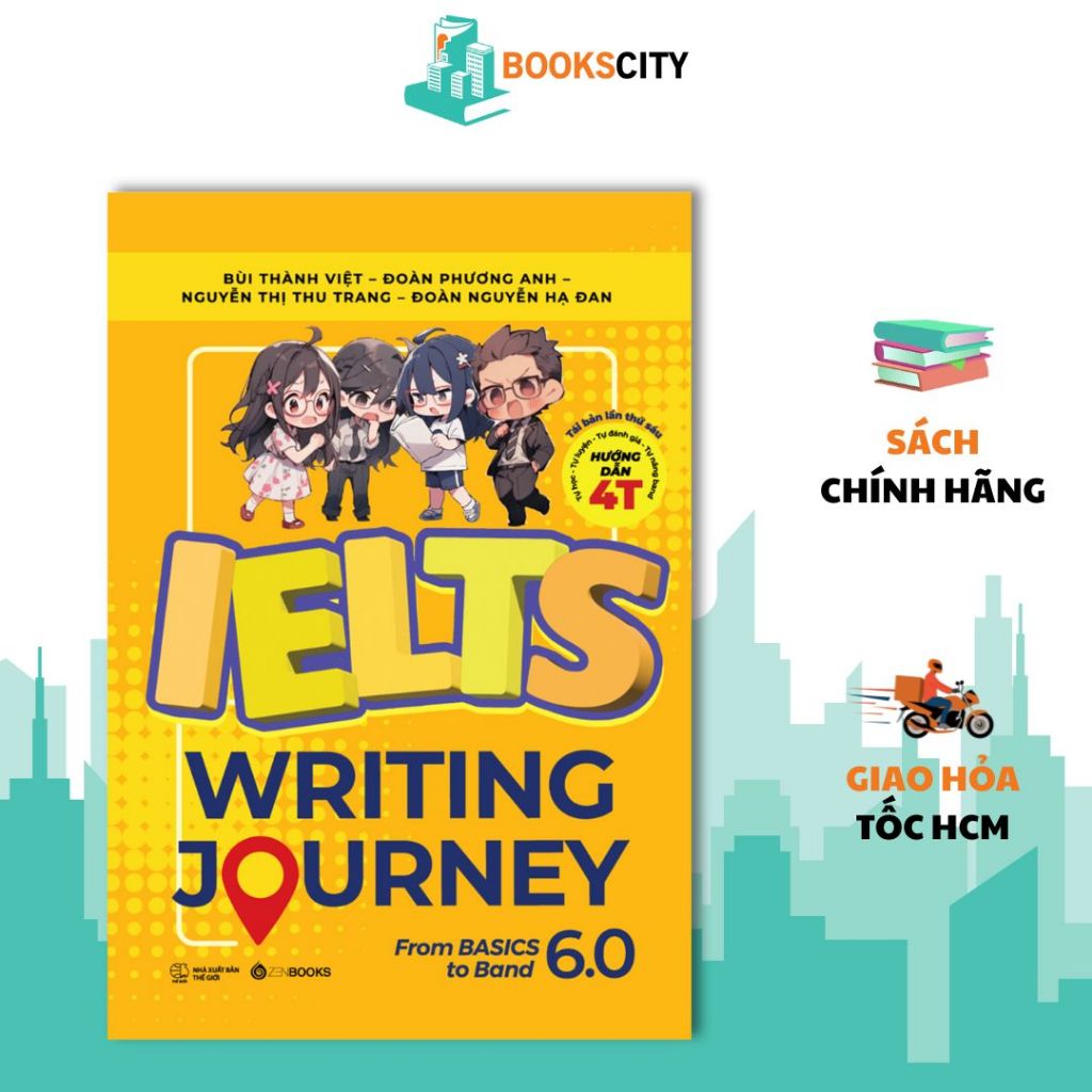 Combo Sách - IELTS Writing Viết Luận Chất Như Nước Cất & IELTS Writing 6.0 Từ Cơ Bản Đến Nâng Cao