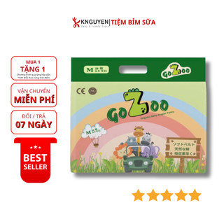 (Giá Tốt )Tã/ bỉm Gozoo cao cấp Nhật Bản NB52/S44/M40/M38/L36/XL34/2XL32/3XL30