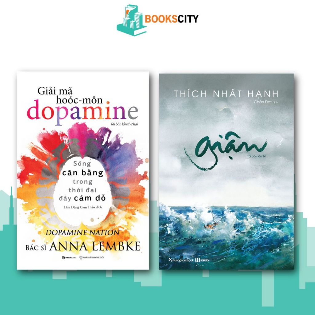 Sách - Giải Mã Hoóc-môn Dopamine,Giận