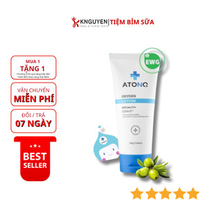 Sữa dưỡng ẩm Atono2Oxygen cho trẻ từ sơ sinh chuyên dành cho da nhạy cảm, khô, ngứa [KNguyen]