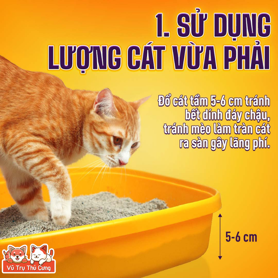 COMBO 3 TÚI Cát vệ sinh cho mèo Lapaw Than hoạt tính khử mùi tốt 8L