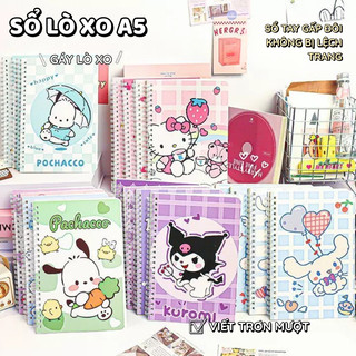 Sổ Tay Pochacco A5, 60 trang vở kẻ ngang Dày Dặn - Notebook Kẻ Ngang, Không Lem Mực, Họa Tiết Hoạt Hình Dễ Thương