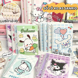 Sổ Tay Pochacco A5, 60 trang vở kẻ ngang Dày Dặn - Notebook Kẻ Ngang, Không Lem Mực, Họa Tiết Hoạt Hình Dễ Thương