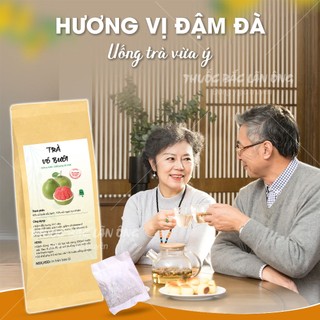 Trà vỏ bưởi túi lọc, giúp cải thiện mái tóc, óng mượt, đen bóng, tốt cho sức khỏe - Lãn Ông