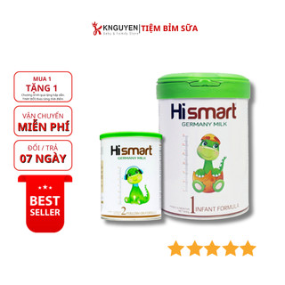 Sữa Bột Hismart Đức Số 1 2 3 4 Nhập Khẩu Chính Hãng Từ Đức 800g/400g