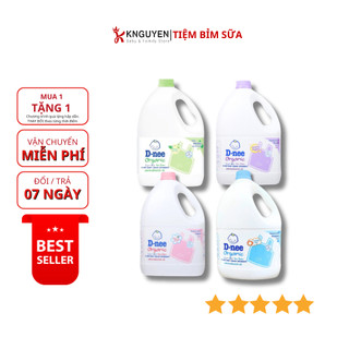 Nước giặt quần áo em bé Dnee 3000ml (Chính hãng có tem Đại Thịnh)