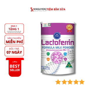 Sữa Bột Hoàng Gia Úc ROYAL AUSNZ Lactoferrin Formula Milk BB-12 Tăng Cường Hệ Miễn Dịch Cho Trẻ 100g