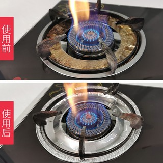 Combo 50 miếng giấy bạc lót bếp gas chống bẩn hiệu quả giữ khu vực nấu nướng sạch sẽ tiện dụng hằng ngày