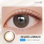 Kính áp tròng khoá ẩm 10H 3 Tháng Màu Nâu Phối Vân Tro Vàng Ánh Xám CARASE, Lens cận HAZEL CHOCO