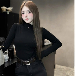 Áo Thun 3F kèm tag Nhỏ Nót Nỉ Dáng Ôm mềm mại Ấp Áp