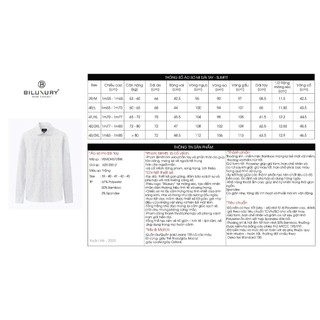 [T7_SALE 20%_HT] Áo Sơ Mi Nam Dài Tay Họa Tiết Dọc Mảnh 9SMDH573TRK Form Slimfit Thấm Hút Tốt Bamboo Kháng Khuẩn