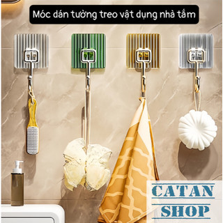 Móc Nhựa Acrylic Dán Tường Treo Chìa Khóa, Giỏ Xách, Vật Dụng Siêu Tiện Lợi. Móc Acrylic Treo Đồ
