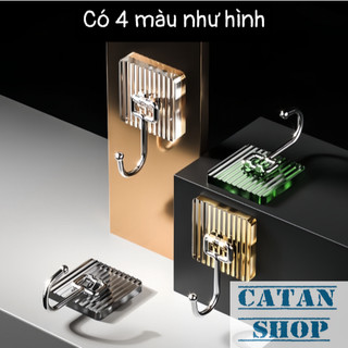 Móc Nhựa Acrylic Dán Tường Treo Chìa Khóa, Giỏ Xách, Vật Dụng Siêu Tiện Lợi. Móc Acrylic Treo Đồ