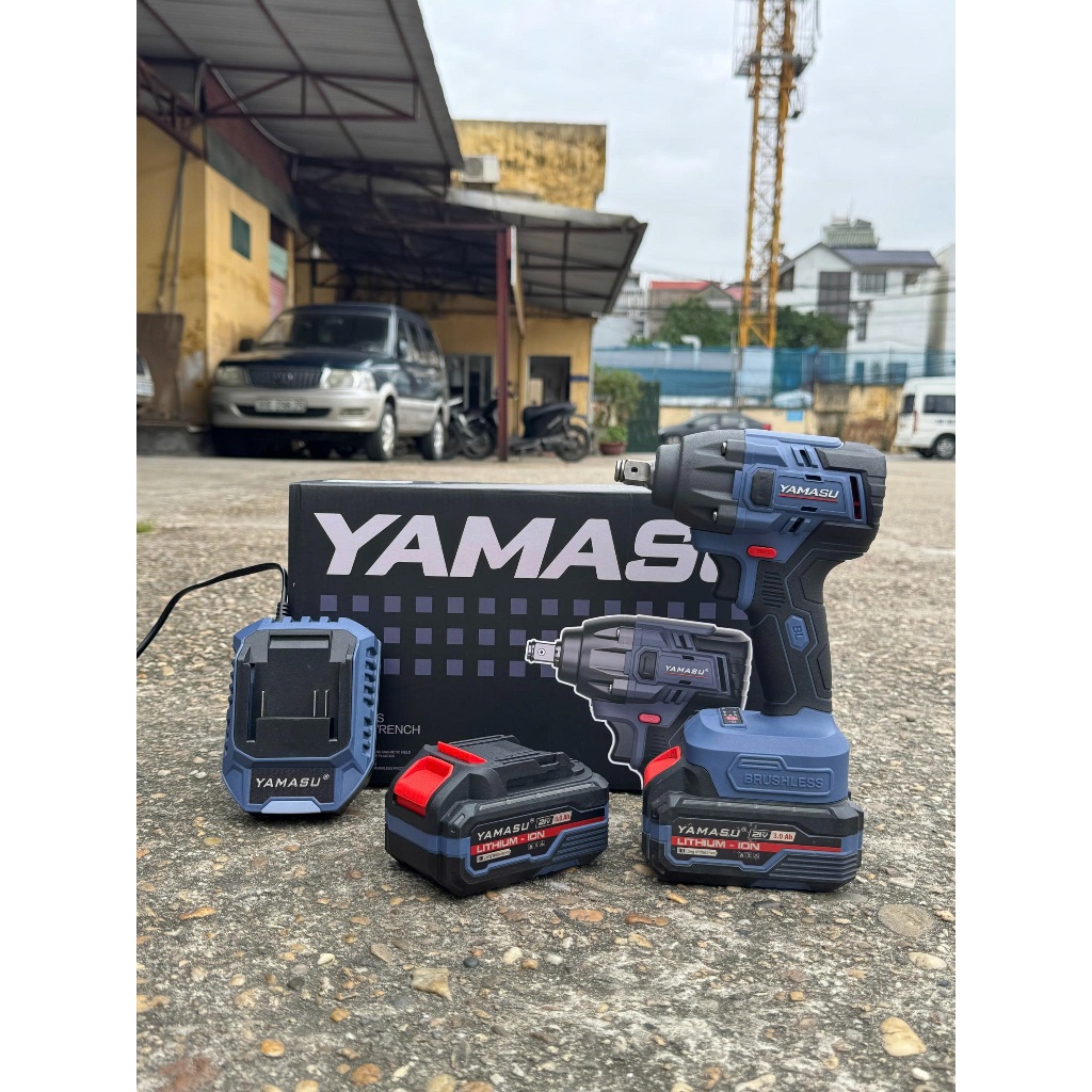 Product image Máy Siết Bulong Pin Lực Siết 330Nm YAMASU YMS-MBL10330G2 Máy Bắn Bulong 2 Chế Độ Brushless Bền Bỉ 3