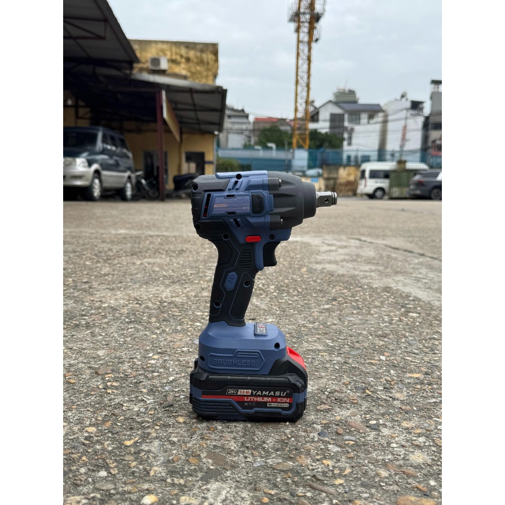 máy siết bu lông pin Yamasu YMS-MBL10500G2W brushless 500N gara ô tô