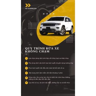 Dung Dịch Rửa Xe Không Chạm, Nước Rửa Xe Ekokemika Bio 1L SIÊU BÓNG, SIÊU SẠCH Tặn kèm 5 gói viên sủi lau kính