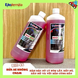 Dung Dịch Rửa Xe Không Chạm, Nước Rửa Xe Ekokemika Bio 1L SIÊU BÓNG, SIÊU SẠCH Tặn kèm 5 gói viên sủi lau kính