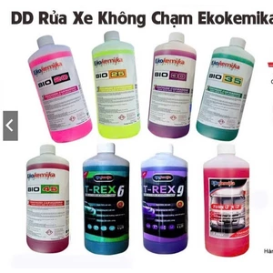 Dung Dịch Rửa Xe Không Chạm, Nước Rửa Xe Ekokemika Bio 1L SIÊU BÓNG, SIÊU SẠCH Tặn kèm 5 gói viên sủi lau kính