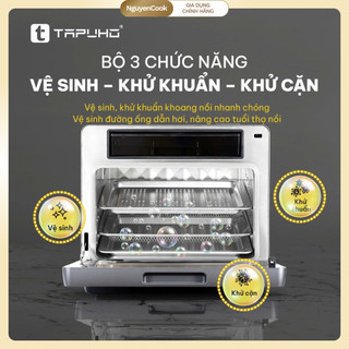 [CHÍNH HÃNG] Nồi Chiên Đa Năng TAPUHO TMC20 PrimeAI ELITE 20L – 5in1 Hấp/Nướng/Không Dầu, BH 30 Tháng
