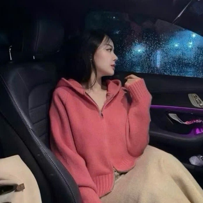 Áo Len Lông Thỏ Nữ Cổ Bẻ Cao Khóa Kéo COZY Joolate Áo Len Nữ Hàng Siêu Đẹp Thu Đông 2025 P5