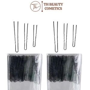 Combo 50 Cái Kẹp Ghim Tóc Chữ U Đủ Size S M L Chống Ghỉ Dùng Cho Thợ Makeup Chuyên Nghiệp