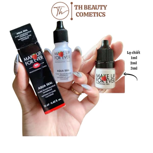 Tinh chất Make Up Aqua Seal. Tinh chất mang lại hiệu quả chống thấm nước; kem lem ; bền màu cao.