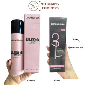Xịt cố định makeup lớp trang điểm 3L - DREAMER UMI 100ml