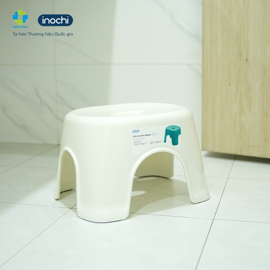 Ghế nhựa thấp Nhà Tắm Notoro INOCHI Dành cho Mẹ Và Bé Nhựa Cao Cấp Chắc Chắn, Phù Hợp Cho Bé