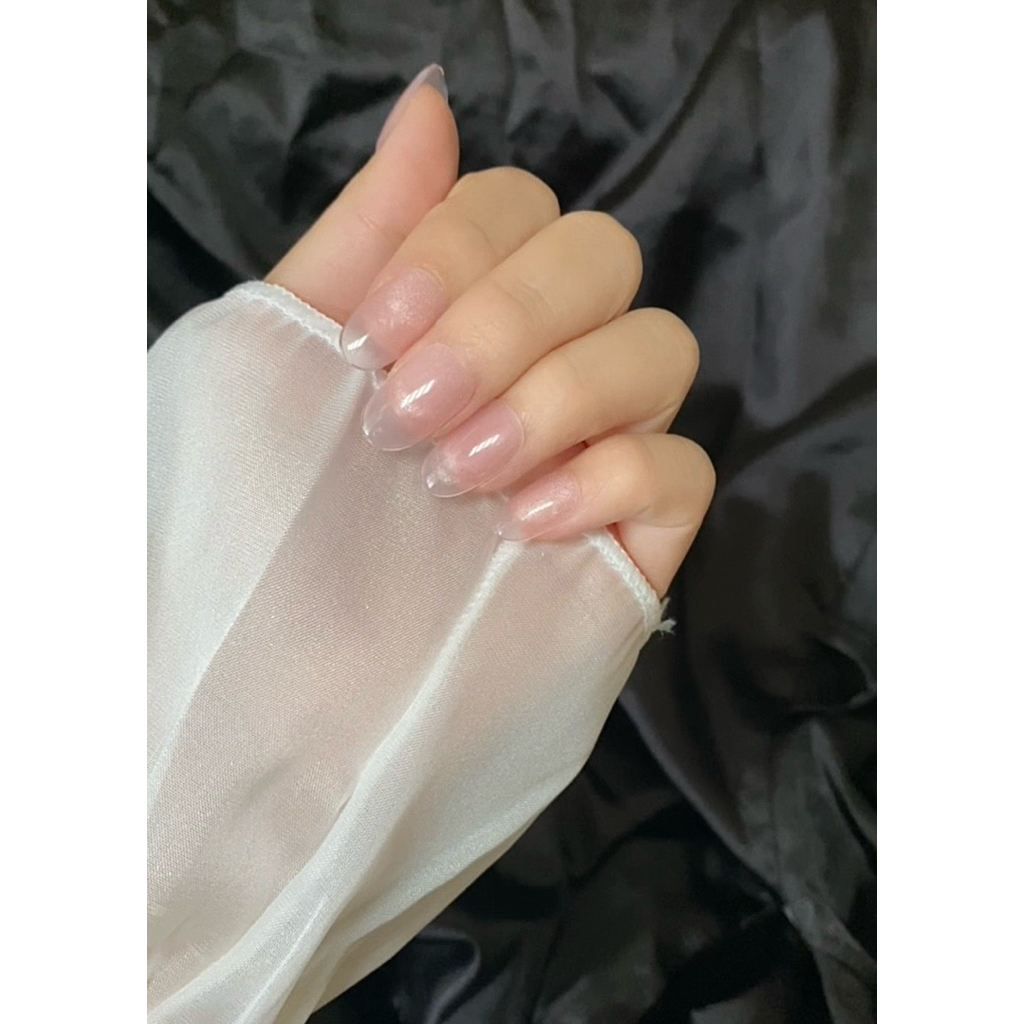 [ A07 ] Nail Mắt Mèo Trơn - Hạt Na Ngắn