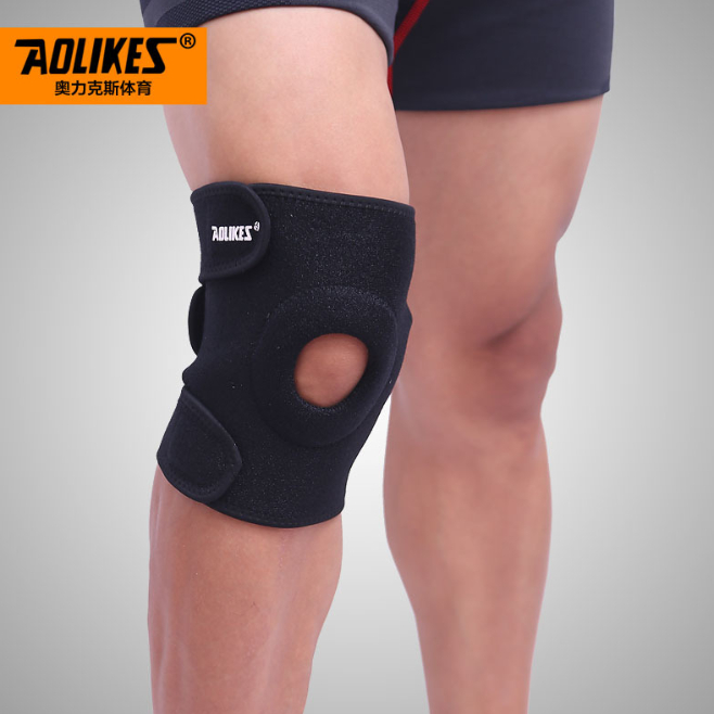 Băng gối thể thao Aolikes  Bó gối bảo vệ khớp gối khi chơi bóng đá,bóng chuyền,chạy bộ M80