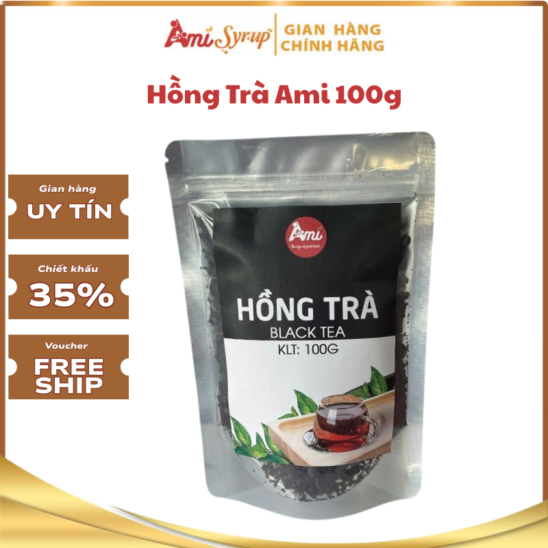 Hồng Trà/ Trà Đen AMI (Có Gói Chia Lẻ) - Nguyên Liệu Pha Chế Trà Sữa Thơm Ngon, Tuyệt Hảo