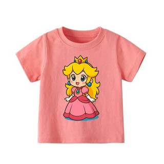 👕 Áo Thun Bé Gái mềm mịn thoáng mát in hình dễ thương 👕 AT278