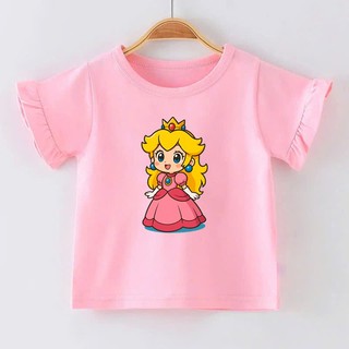 👕 Áo Thun Bé Gái mềm mịn thoáng mát in hình dễ thương 👕 AT278