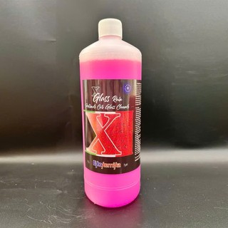 Nước Rửa Kính - Dung Dịch Đổ Kính Ô Tô Ekokemika Xglass tạng kèm 5 gói viên sủi lau kính